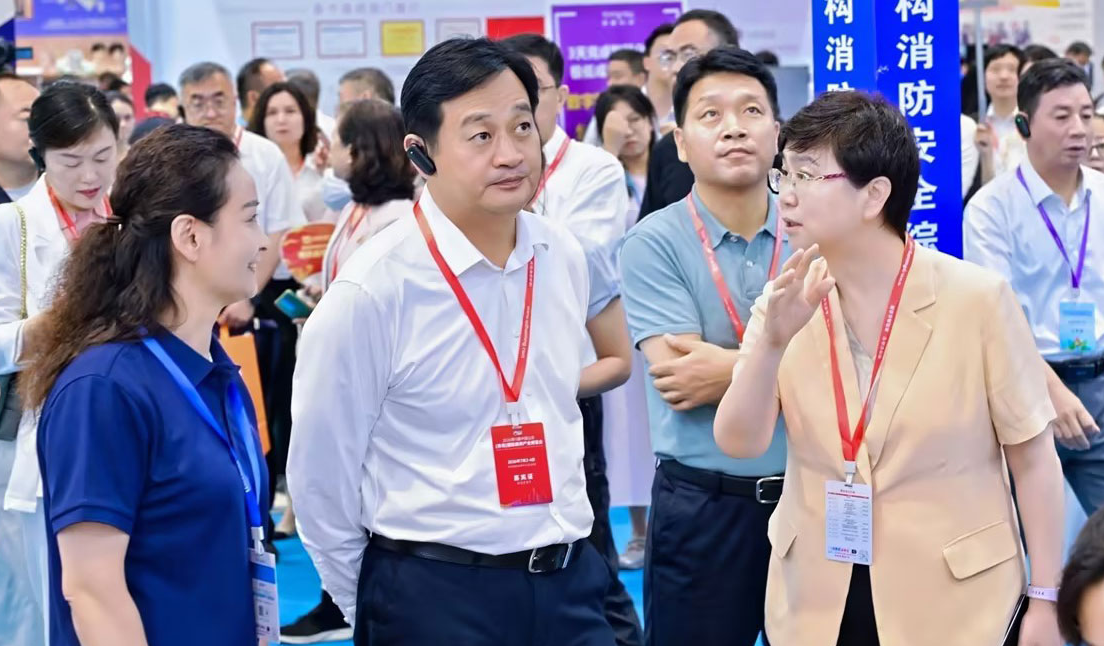 峻海“五位一体”智慧消防新模式成青岛康博会焦点